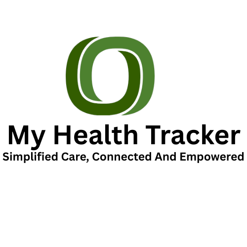 My Health Tracker Logo - Simplified Care. Connected and Empowered.